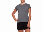 Camiseta Asics Dorai Mujer Manga Corta Gris Oscuro Fashion Fitness