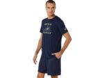 Camiseta Asics Estampado Zapatos de Salón Hombre Medianoche - Image 3