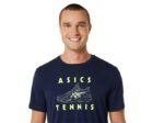 Camiseta Asics Estampado Zapatos de Salón Hombre Medianoche - Image 4
