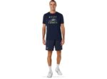 Camiseta Asics Estampado Zapatos de Salón Hombre Medianoche - Image 5