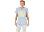 Camiseta Asics Fuerte 92 Mujer Niebla Amarillo Resplandor