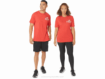 Camiseta Asics Fuji 1977 Brezo Rojo Estilo Clásico