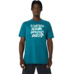 Camiseta Asics Hibisco Terciopelo Brezo de Pino