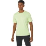 Camiseta Asics Hombre Hthr Tech Verde Lima Estilo Deportivo