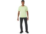 Camiseta Asics Hombre Hthr Tech Verde Lima Estilo Deportivo - Image 4