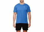 Camiseta Asics Hombre Manga Corta Dorai Azul Brezo