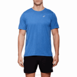 Camiseta Asics Hombre Manga Corta Dorai Azul Brezo