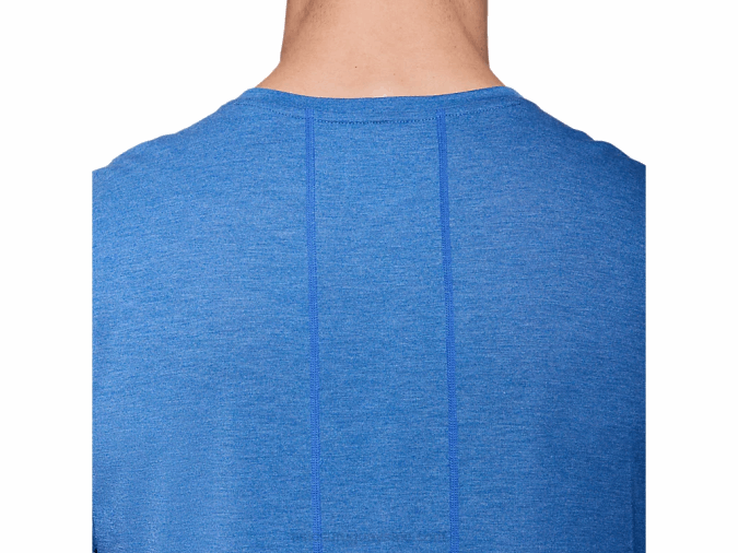 Camiseta Asics Hombre Manga Corta Dorai Azul Brezo - Image 4