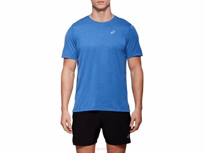 Camiseta Asics Hombre Manga Corta Dorai Azul Brezo - Image 1