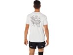 Camiseta Asics Hombre Ocean Waste Blanco Natural Sostenible - Image 2