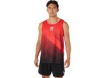 Camiseta Asics Hombre Rojo Electrico Estilo Deportivo y Comodidad