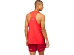 Camiseta Asics Hombre Rojo Eléctrico y Burdeos Estilo Deportivo - Image 2
