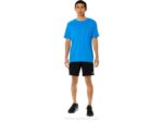 Camiseta Asics Hthr Tech Hombre Azul Eléctrico Ideal para Deporte - Image 4