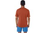 Camiseta Asics Hthr Tech Hombre Latte Brezo Estilo Deportivo - Image 2