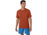 Camiseta Asics Hthr Tech Hombre Latte Brezo Estilo Deportivo