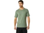 Camiseta Asics Hthr Tech Hombre Verde Liquen Estilo Comodidad