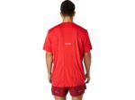 Camiseta Asics Kasane Hombre Rojo Eléctrico Burdeos Estilo Deportivo - Image 2