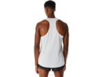 Camiseta Asics Ligera Hombre Gris Glaciar Rojo Eléctrico Ideal para Entrenamiento - Image 2