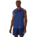 Camiseta Asics Lyte Hombre Azul Índigo Estilo y Comodidad