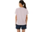 Camiseta Asics Manga Corta Lam Ready Set II Rosa Mujer - Image 2