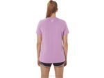 Camiseta Asics Mujer Cuello Pico Girasoles Brezo Orquídea - Image 2