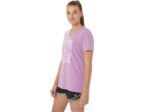 Camiseta Asics Mujer Cuello Pico Girasoles Brezo Orquídea - Image 3