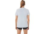 Camiseta Asics Mujer Hibisco Cielo Suave Estilo Verano - Image 2