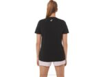 Camiseta Asics Mujer Hibisco Rendimiento Negra Trendy - Image 2