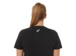 Camiseta Asics Mujer Hibisco Rendimiento Negra Trendy - Image 4