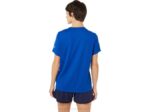 Camiseta Asics Mujer Manga Corta Azul Listo para Acción - Image 2