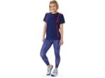 Camiseta Asics Mujer Manga Corta Strong 92 Alerta Azul Roja - Image 4