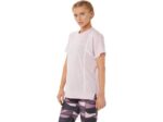 Camiseta Asics Mujer Manga Corta Strong 92 Rosa Claro Brillante - Image 3