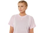 Camiseta Asics Mujer Manga Corta Strong 92 Rosa Claro Brillante - Image 4
