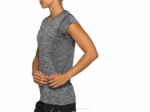 Camiseta Asics Race Mujer Sin Costuras Rendimiento Negra - Image 2