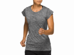 Camiseta Asics Race Mujer Sin Costuras Rendimiento Negra