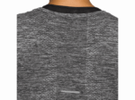 Camiseta Asics Race Mujer Sin Costuras Rendimiento Negra - Image 3