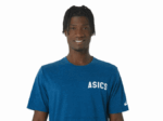 Camiseta Asics Rayas Amanecer Lago Estilo y Comodidad - Image 2