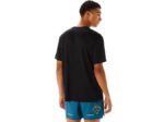 Camiseta Asics Rendimiento Manga Corta Logo Fujitrail Negra - Image 2