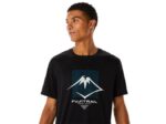Camiseta Asics Rendimiento Manga Corta Logo Fujitrail Negra - Image 4