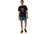 Camiseta Asics Rendimiento Manga Corta Logo Fujitrail Negra - Image 5