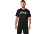 Camiseta Asics Rendimiento Negra con Logo Lockup XG Manga Corta
