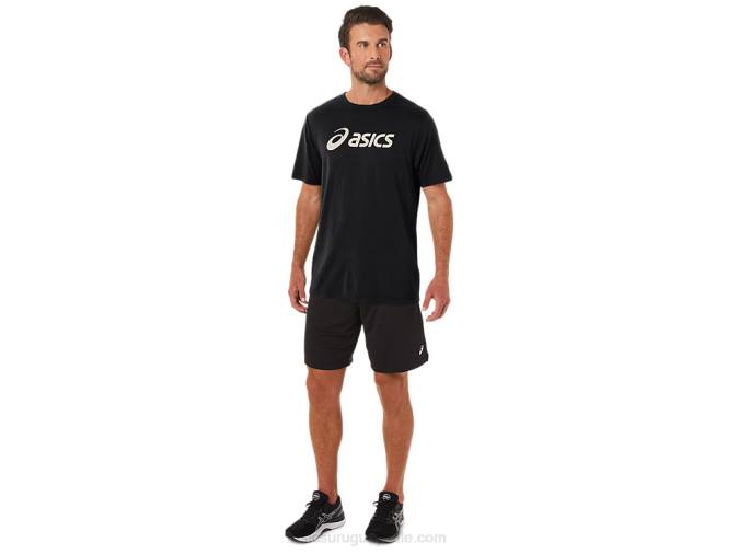 Camiseta Asics Rendimiento Negra con Logo Lockup XG Manga Corta - Image 5