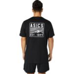 Camiseta Asics Rendimiento Negra Fuji 1977 Estilo Único