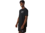 Camiseta Asics Rendimiento Negra Logo Luminoso Orcos - Image 4