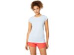 Camiseta Asics sin Costuras Manga Corta Neblina Mujer Race
