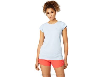 Camiseta Asics sin Costuras Manga Corta Neblina Mujer Race