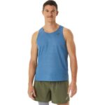 Camiseta Asics Ventilada Actibreeze Azul Hombre Ideal para Deportes