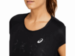 Camiseta Asics Ventilada Future Tokyo Mujer Negra - Image 3