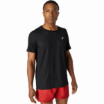 Camiseta Asics Ventilada Hombre Rendimiento Negro