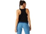 Camiseta corta Asics jacquard rendimiento negra con logo - Image 2
